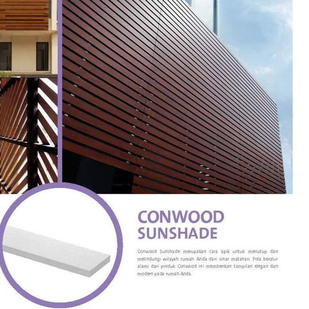ⅎ Conwood Sunshade (76 x 3050 x 14 mm) ♧