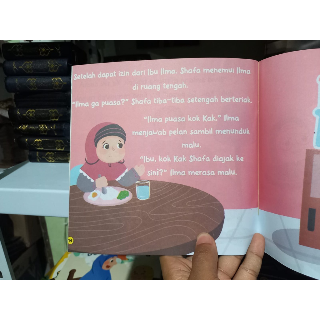 Buku Cerita Aku Siap Berpuasa | Tata Cara Berpuasa | Masuk Surga Dengan Puasa Full Color LM