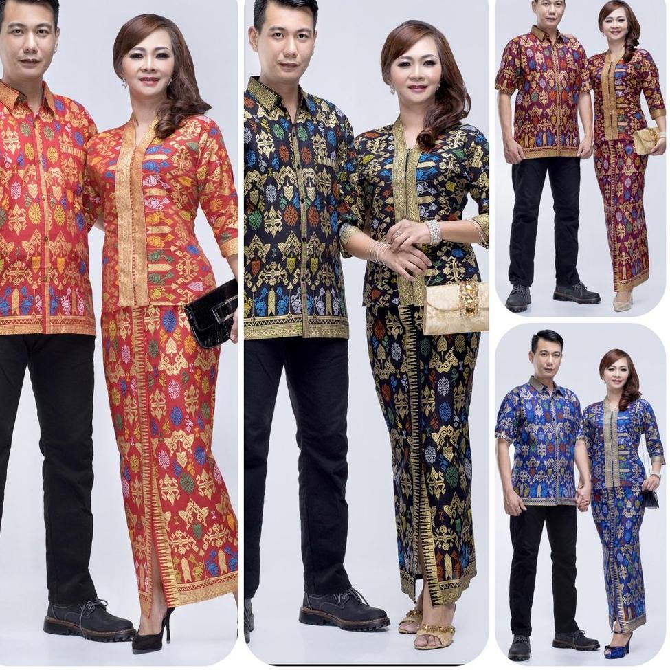 RECOMENDED Zola_Batik Batik Couple Kebaya Batik Santika - Batik Couple Keluarga Santika