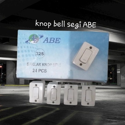 Knop Saklar Push ON Bel Bell SEGI Atau Bell Pintu/Bell Sekolah Kantor***