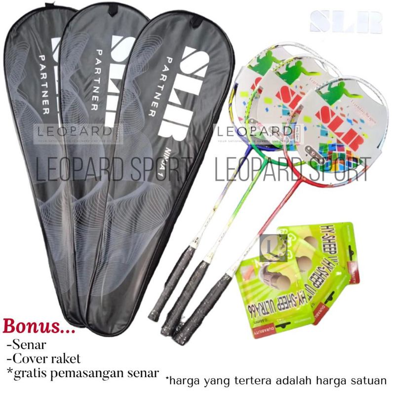 Raket Badminton SLR Power Ninja 1 2 3 / Raket SLR POWER NINJA