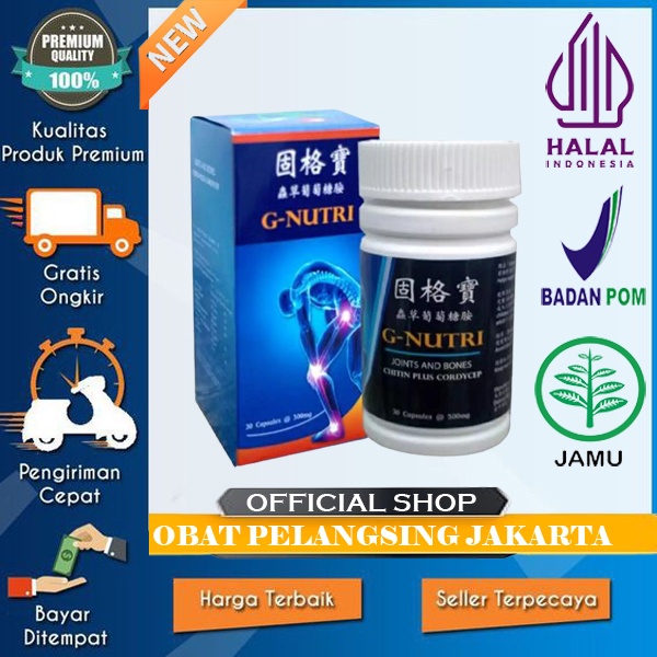 BISA COD | G Nutri Sendi - G Nutri Propolis - G-Nutri Glucosamine Obat Sendi / Nutrisi Sendi - Flexi