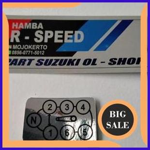 sparepart STICKER ROTARI GIGI PERSNELENG SATRIA LUMBA HIU 140ZZ3