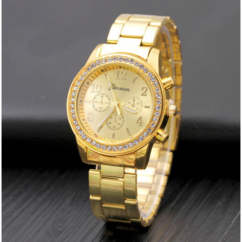 FYGALERY J132 Jam Tangan Rantai Pria Jam Analog Couple Fashion Unisex