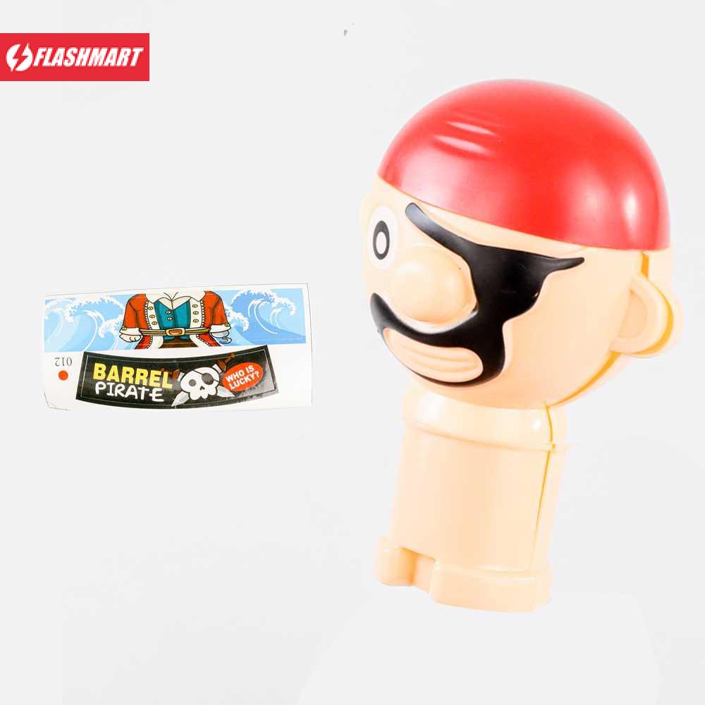 Flashmart Crazy Pirates Roulette Lucky Barrel Running Man Game - YF555