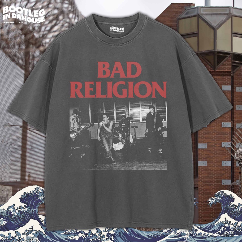BAD RELIGION Oversize T-shirt / Kaos Oversize BAD RELIGION