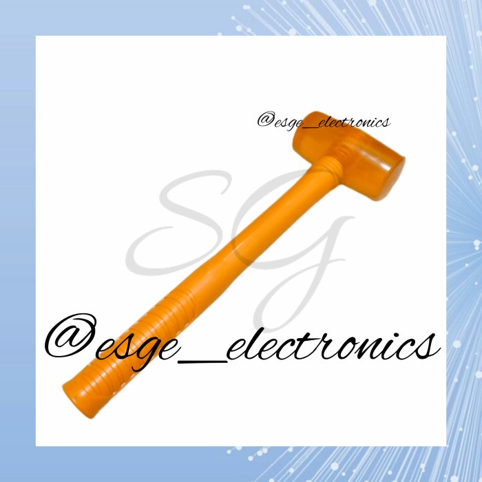 ,,,,,,,] PALU KARET JELLY PALU JELLY RUBBER HAMMER GAGANG MARTIL KETOK KERAMIK