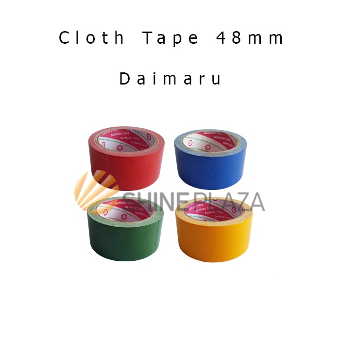 

Lakban Warna Warni - Cloth Tape 48mm Daimaru