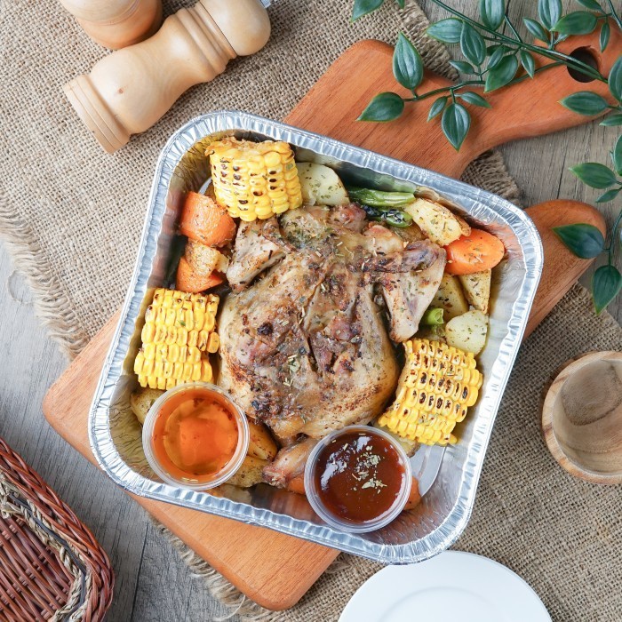 

Hampers Lebaran Parcel Ramadhan Roasted Chicken Garlic Butter Rosemary 017