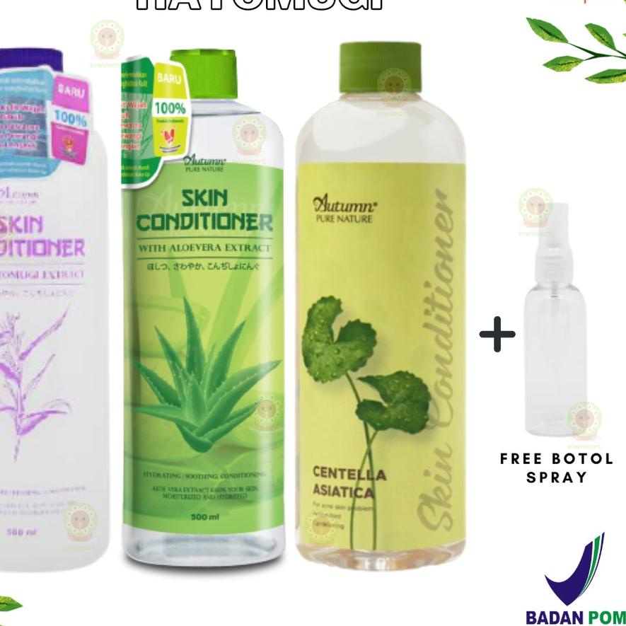 ✲ AUTUMN TONER WITH HATOMUGI EXTRACT 500ML ORIGINAL  - AUTUMN TONER - HATOMUGI TONER ❊
