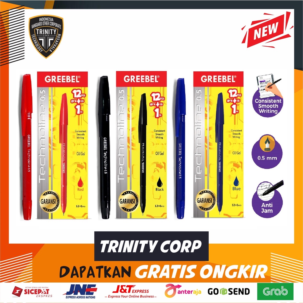 

Bolpoin Greebel Technoline 0.5 Per Pcs