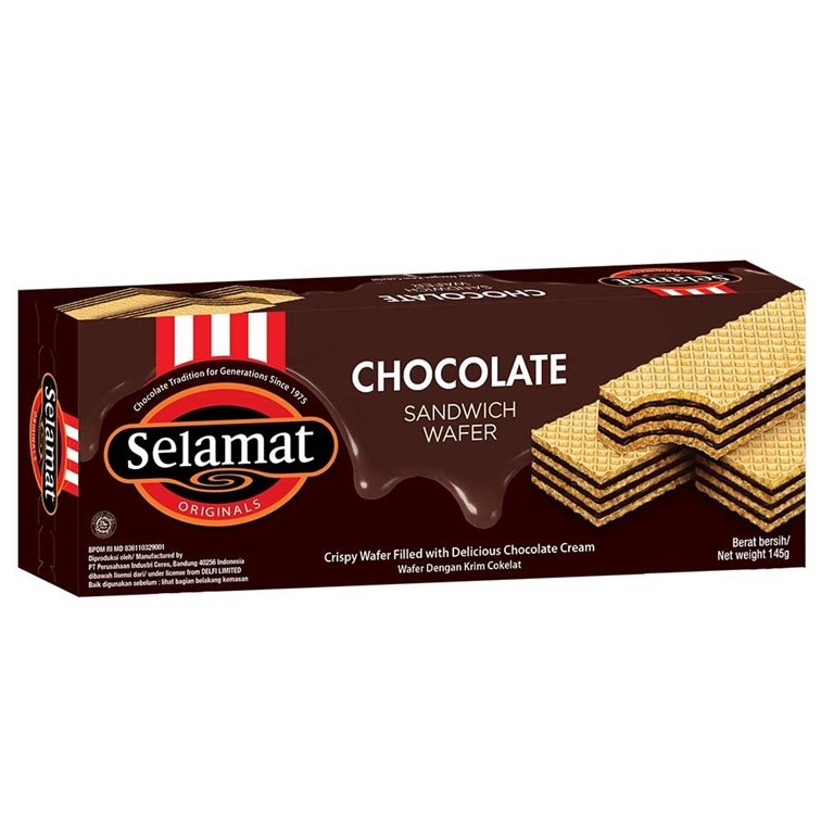 

Selamat Wafer Chocolate Cream 145 g