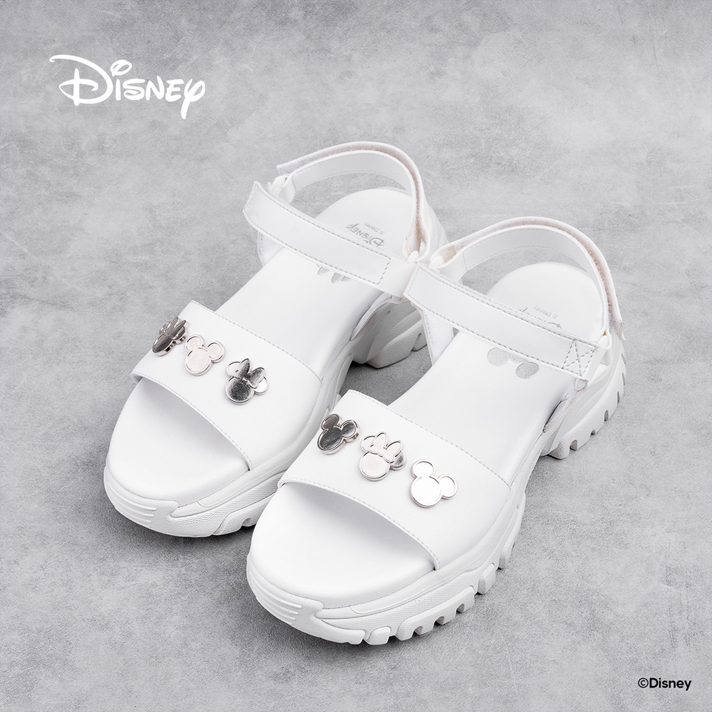 KRONIKEKL DISNEY B&amp;W CHUNKY SANDALS WHITE