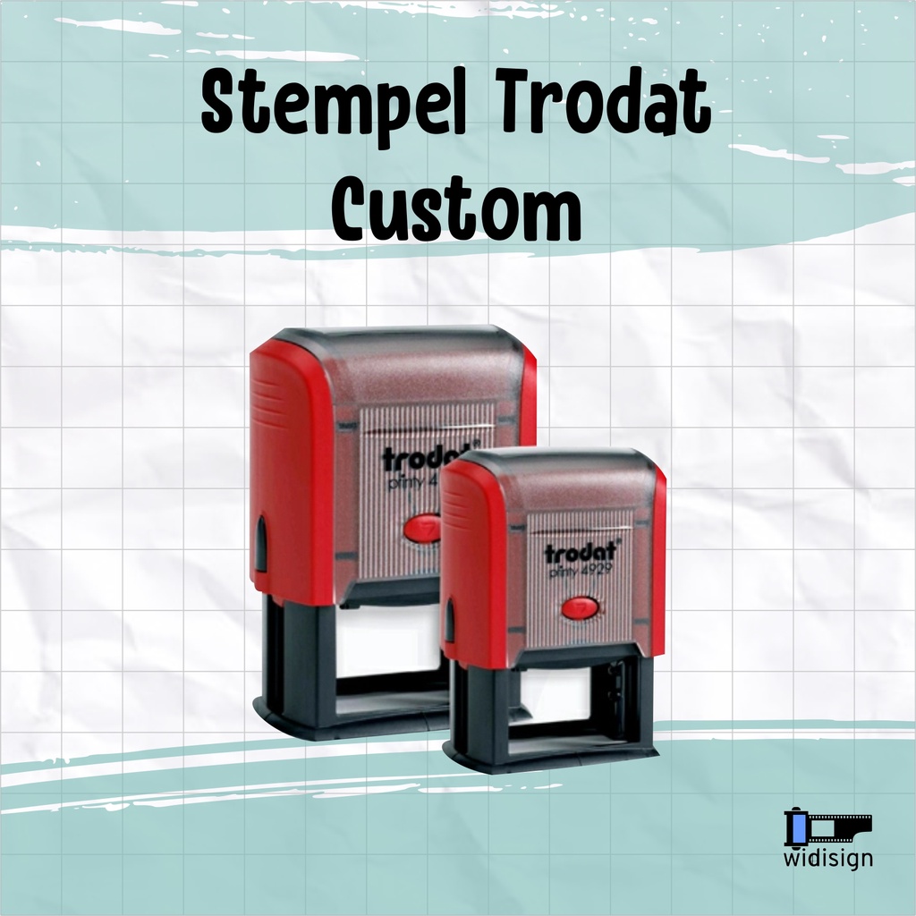 

Stempel Trodat Custom Dater dan Nama