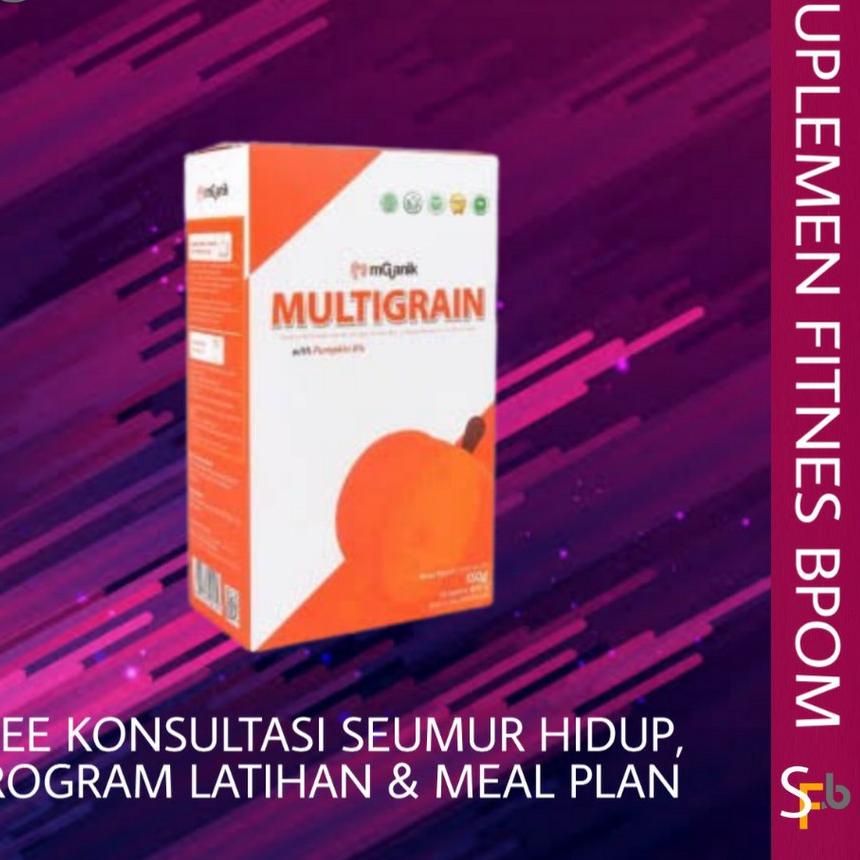 

ⅎ Mganik Multigrain 150 Gram 6 Sachet M ganik M-Ganik Minuman Sereal Multigrain Gula Darah ✪