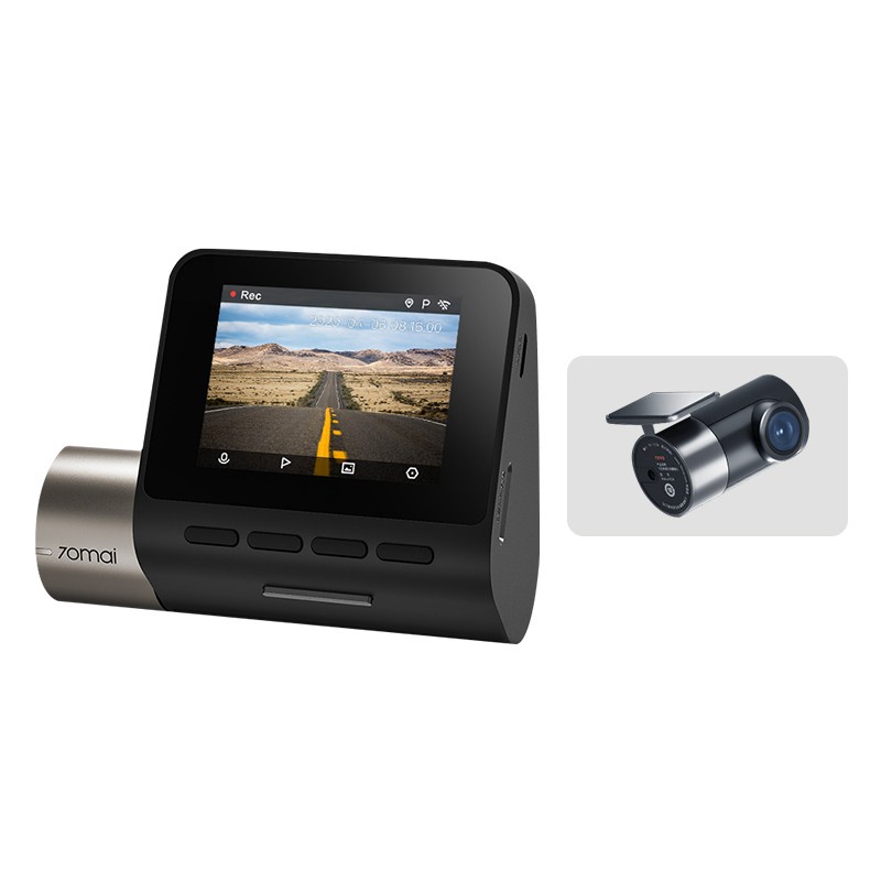 70mai Dash Cam Pro Plus A500s 1944P GPS ADAS Set - Front + Rear - Garansi Resmi 1 Tahun