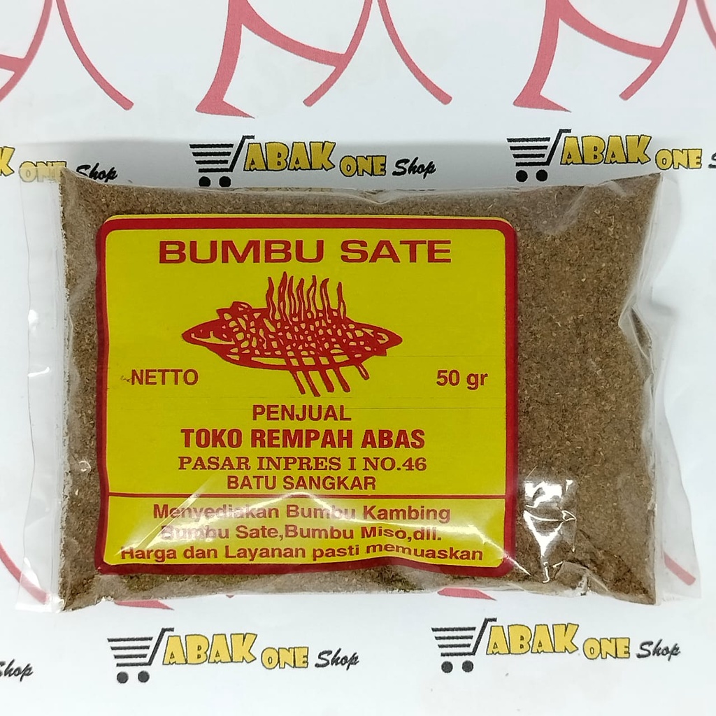 

Bumbu Sate (toko Rempah Abas)