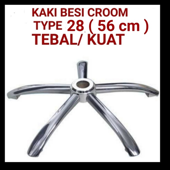 Terlaris Kaki Kursi Kantor Besi Chrome, Kaki Kursi Gaming , Kaki Kursi Staff