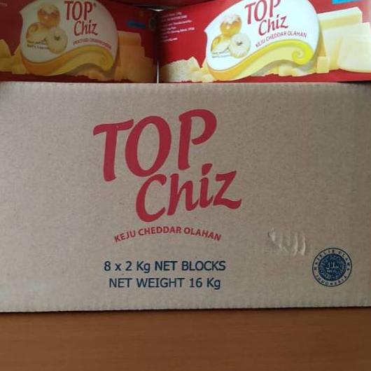 

☜ Keju Topchiz Cheddar 2kg Top Chiz ☝