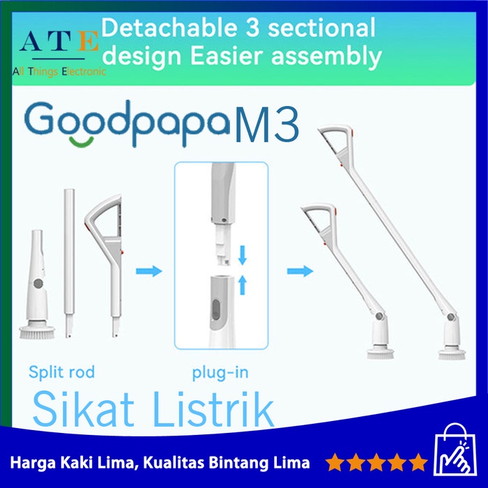 Terlaris Goodpapa Youpin M3 Electric Brush Xiaomi Mijia Gen 3 Brand New