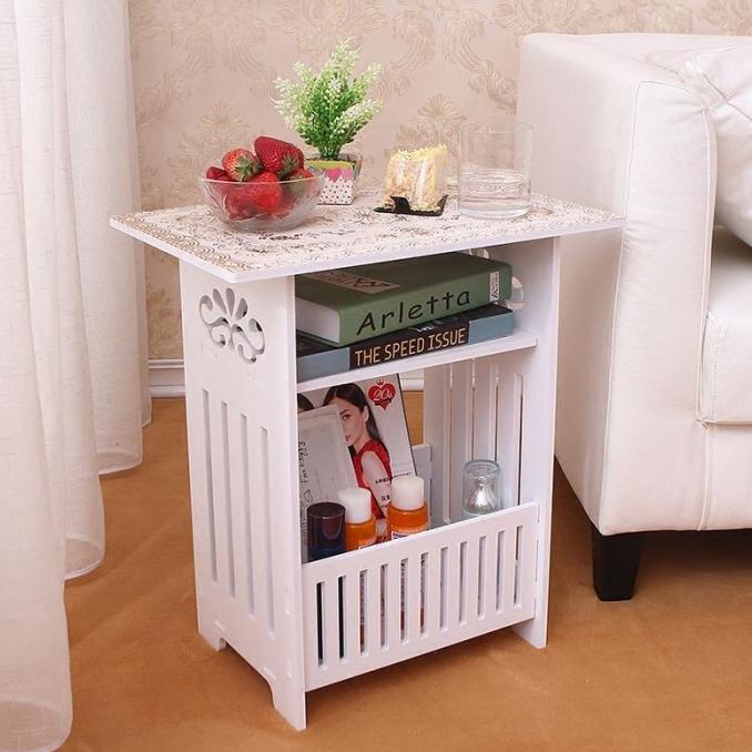 Meja sudut minimakis meja kopi meja kecil minimalis