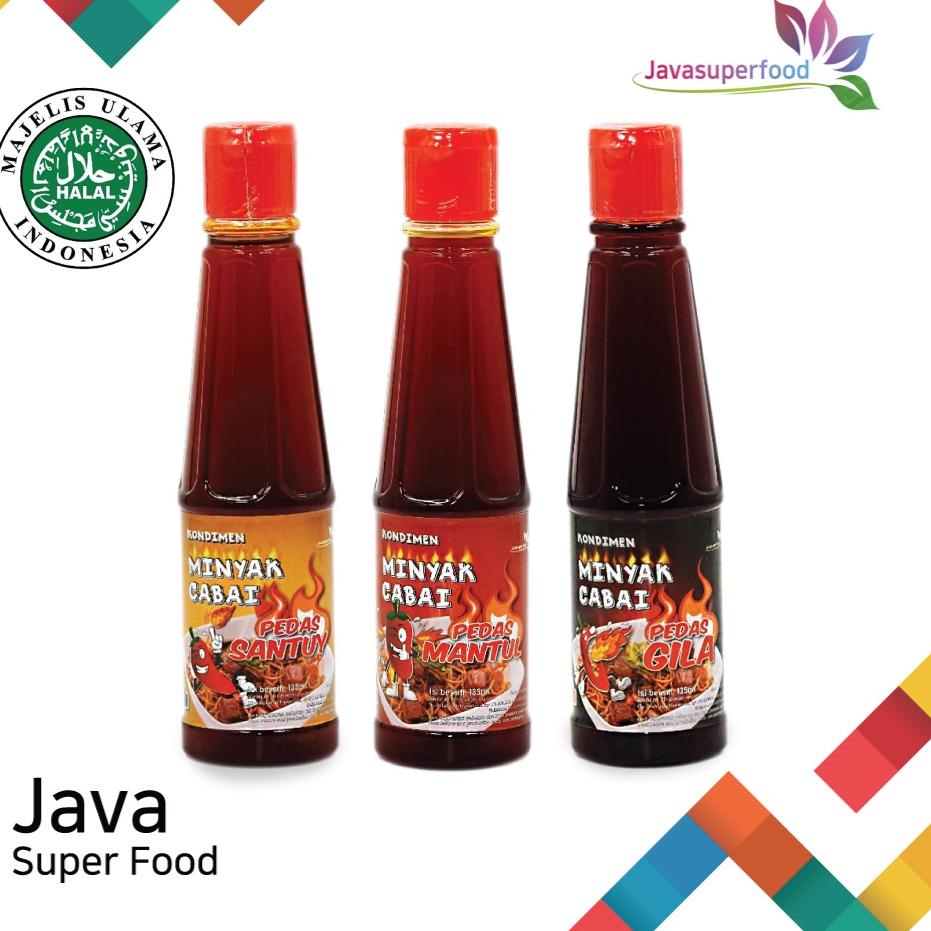

New Collection KONDIMEN MINYAK CABAI SPICY / MINYAK CABE PEDAS / CHILI OIL 135 ML