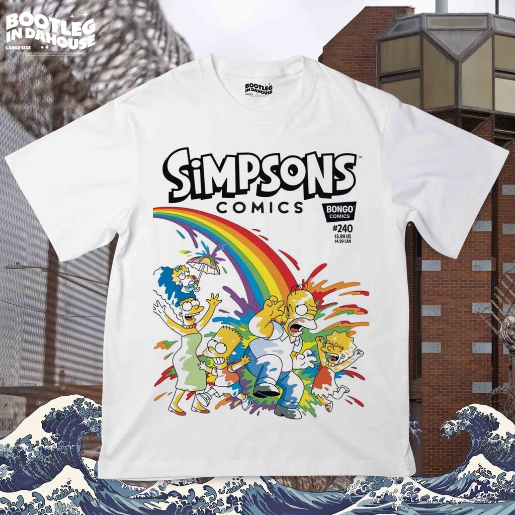 SIMPSONS  Oversize T-shirt / Kaos Oversize SIMPSONS