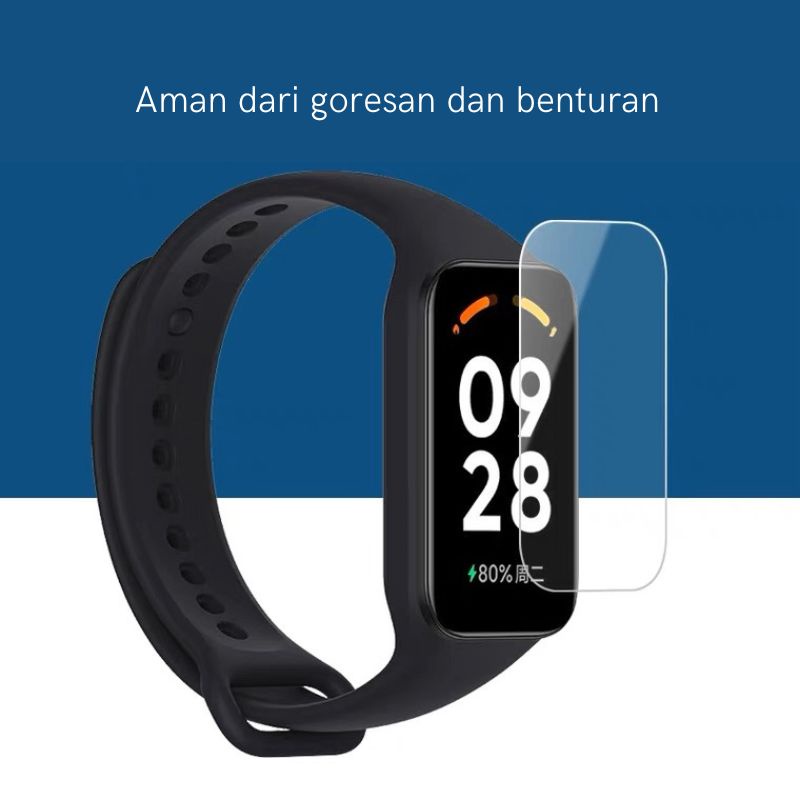 Anti Gores Xiaomi Redmi Smart Band 2 3D 2D Screen Protector Redmi Smart Band 2 3D 2D