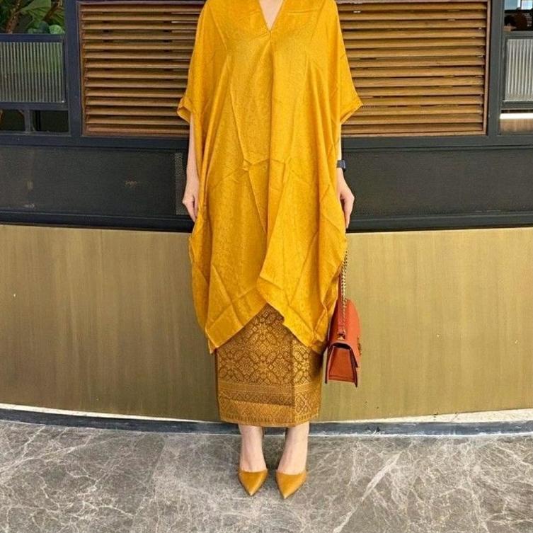 STOK TERBATAS Kaftan Tunik aruna viscose
