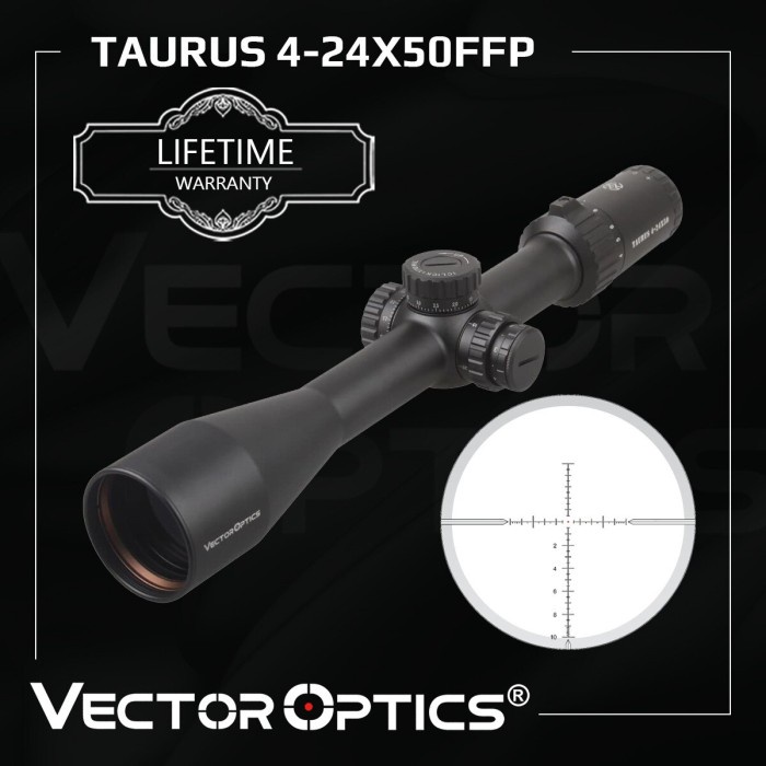 TELESKOP VECTOR TAURUS 4-24X50 FFP SFIR TERBARU