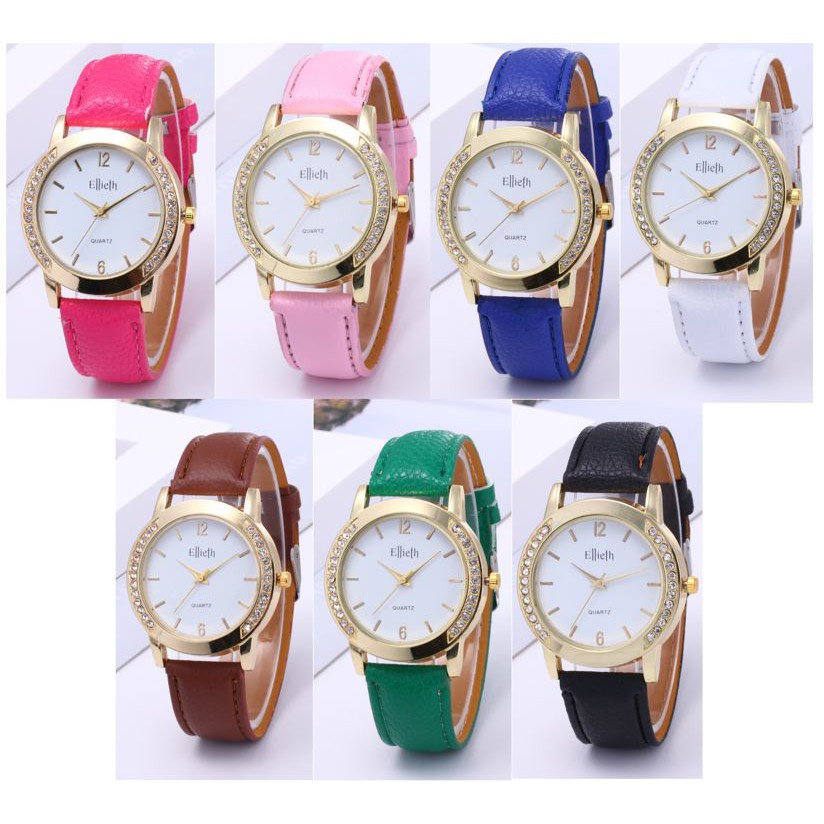 FYGALERY J193 Jam Tangan Wanita Jam Kulit Analog Women Fashion Watch