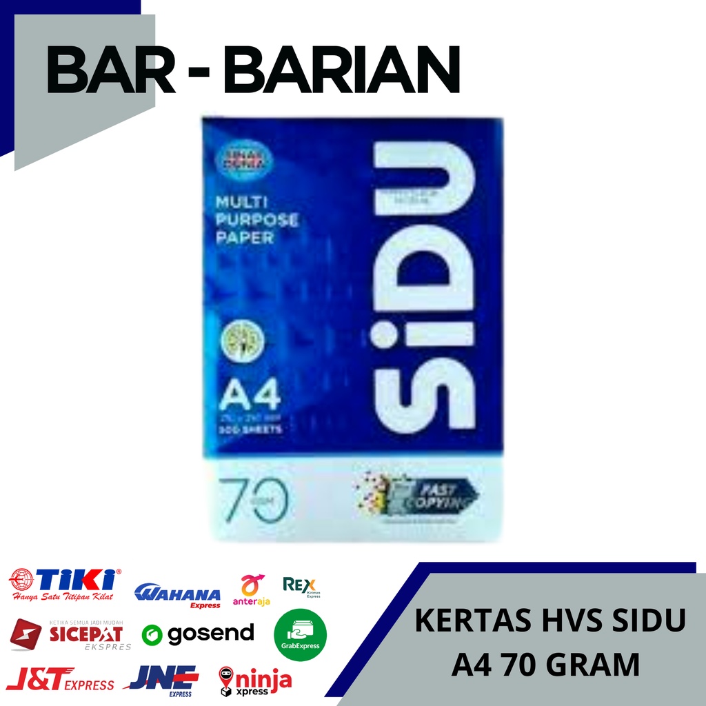 

Kertas HVS sidu A4 70 gram