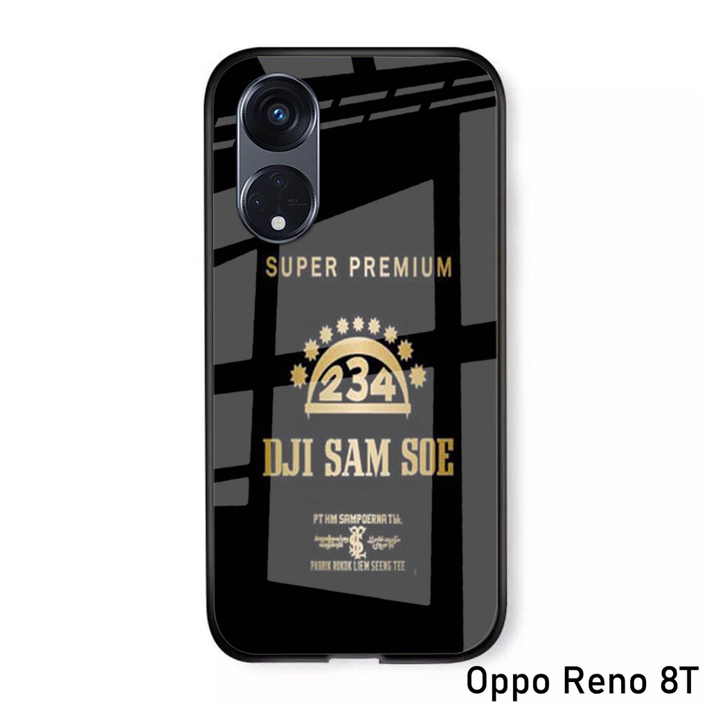 [N14] Softcase Glass Kaca Oppo Reno 8T 4g/5g - Case Hp Oppo Reno 8T 4g/5g - Casing Hp Oppo Reno 8T 4