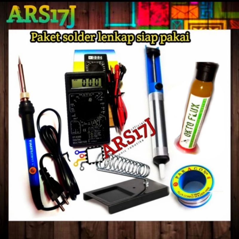 solder 1sett paket solder lengkap