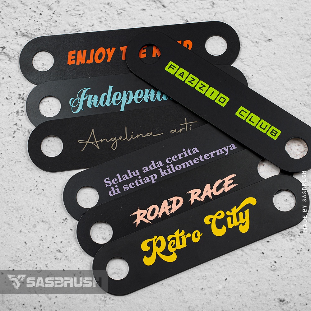 yamaha Fazzio garnish panel free custom nama slogan quotes dll bebas banyak warna