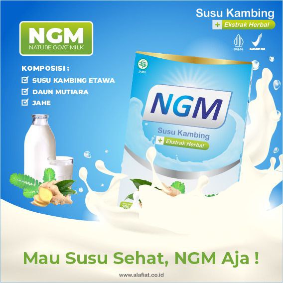 

SUSU KAMBING EKSTRAK HERBAL NGM 200GR