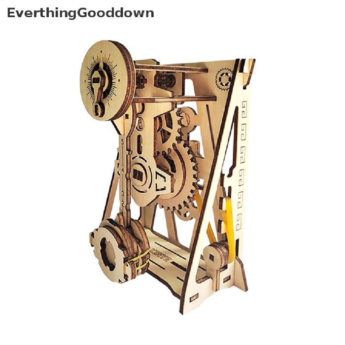 

Terlaris Yw591 Everthing 2022 3D Assembly Wooden Puzzle Diy Pendulum Clock Manu