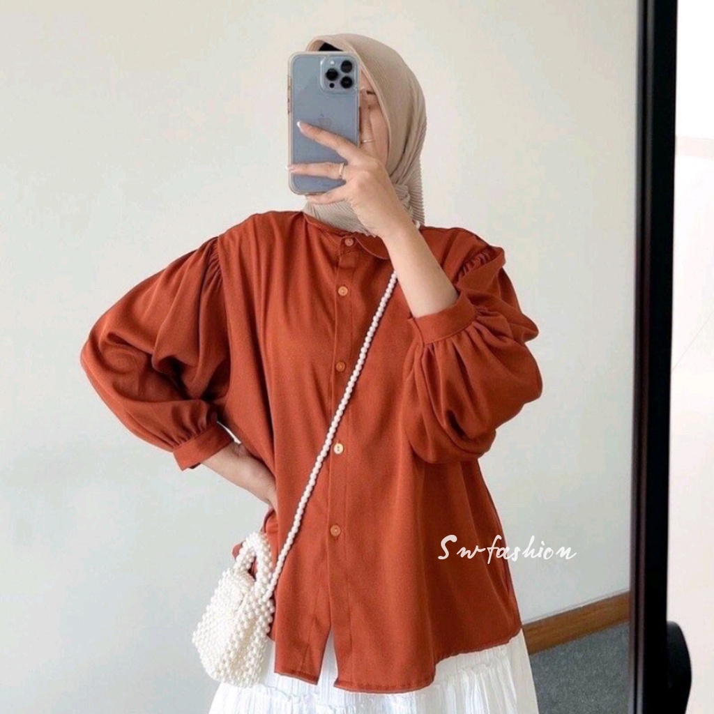 Elze blouse - Atasan wanita syakila - kemeja wanita elze blouse