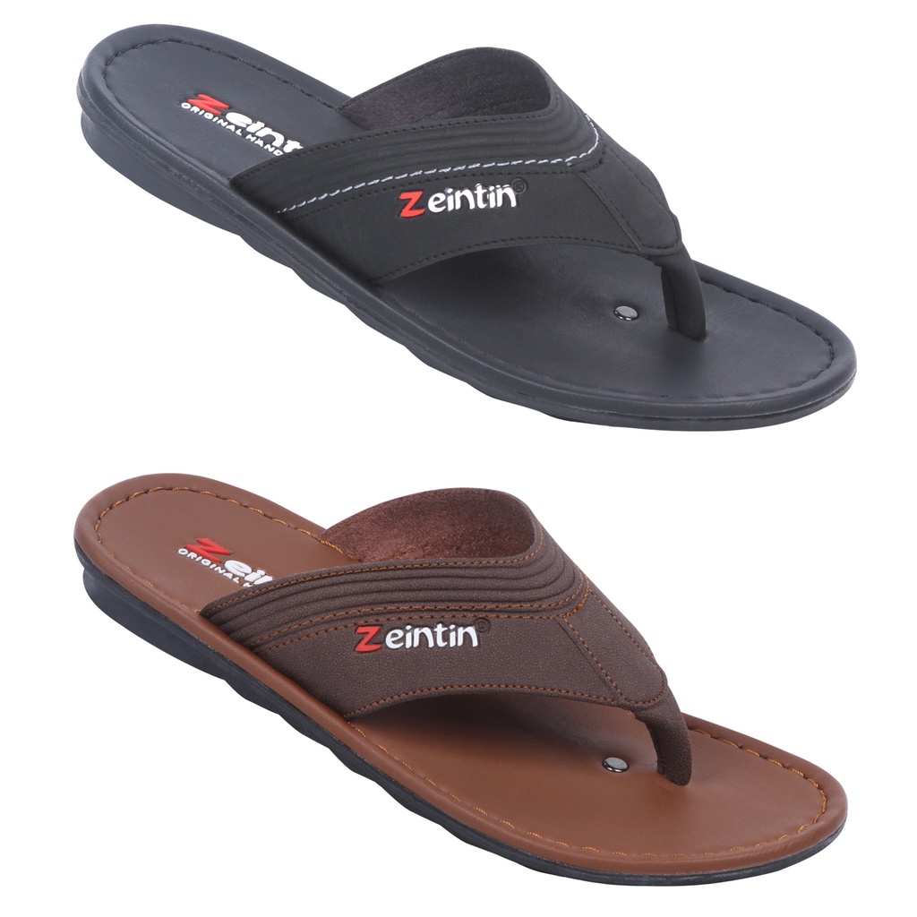 Sandal Zeintin [COD] Sandal Kulit Pria Zeintin NT 6807 NT 6808 Sandal Pria Cod Sandal Jepit