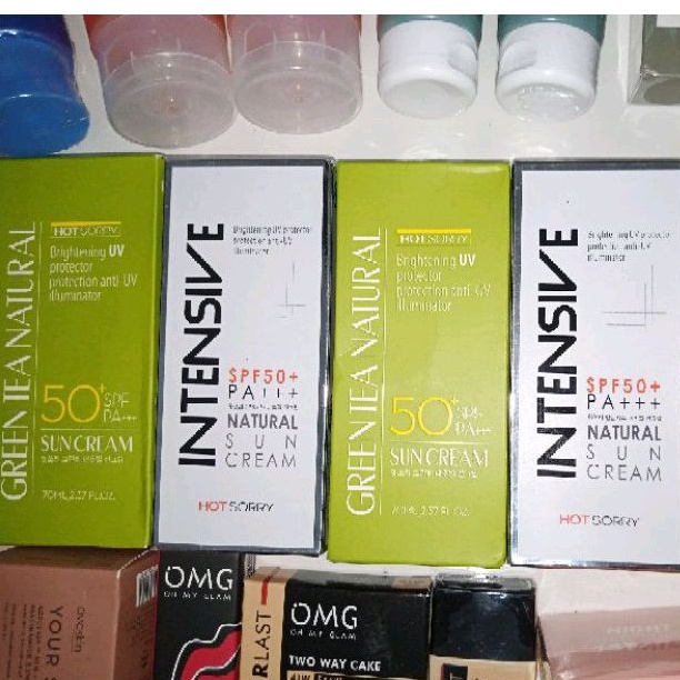 3 PCS Suncreen 3w clinic intensive hot sorry