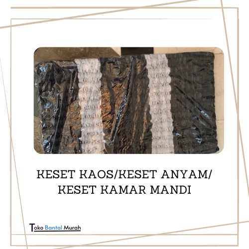 KESET RAJUT TEBAL - KESET ANYAM PREMIUM UK 32X50 CM