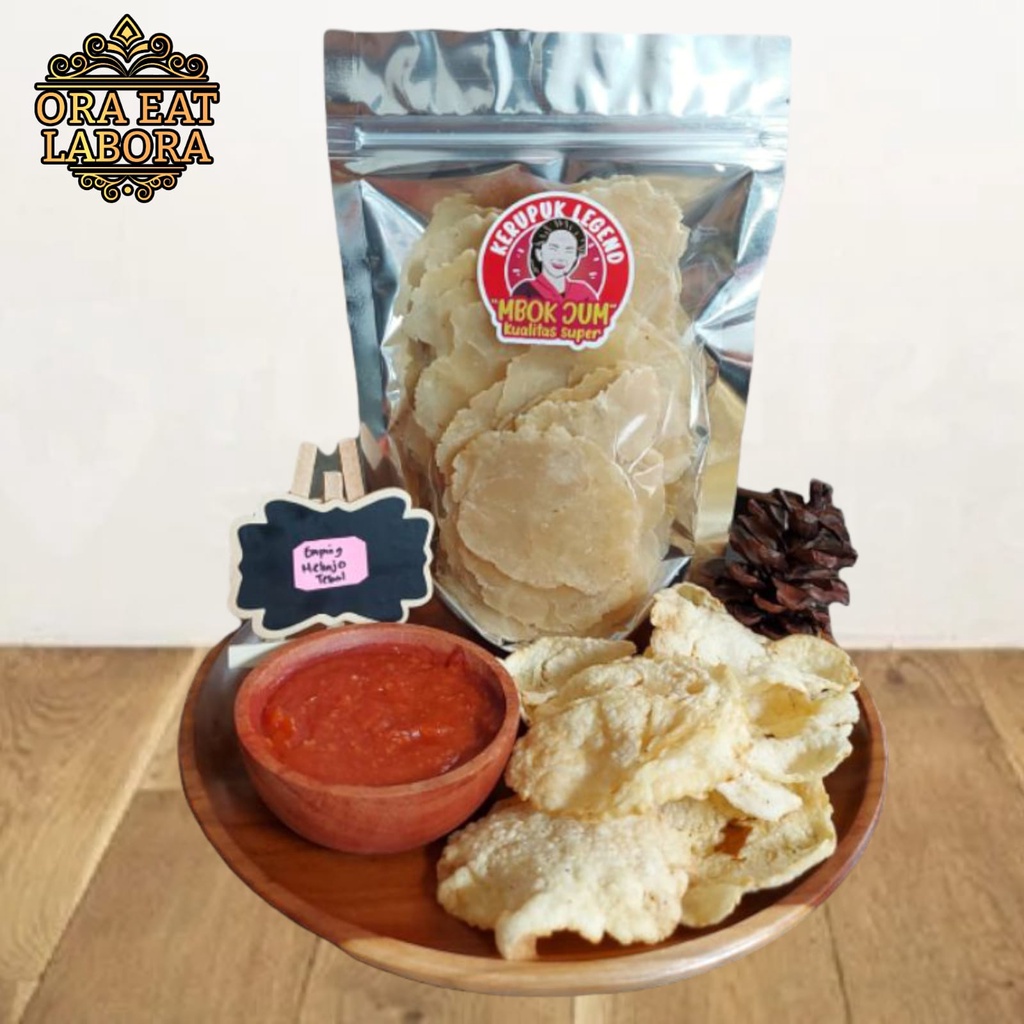 

Kerupuk Mentah Emping Melinjo Limpung Tebal Emping Melinjo Tebal Krupuk Soto Kualitas Premium - Ora Eat Labora