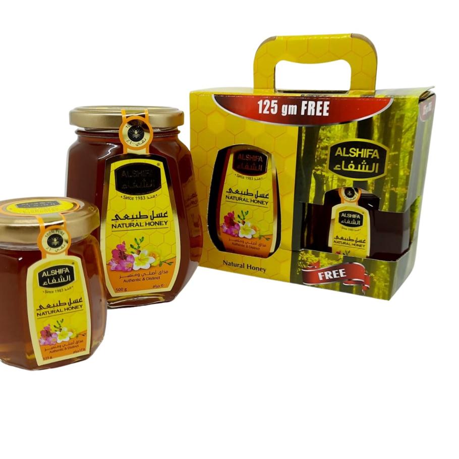 

➷ Al Shifa 500gr Free 125gr Natural Honey Original ♡