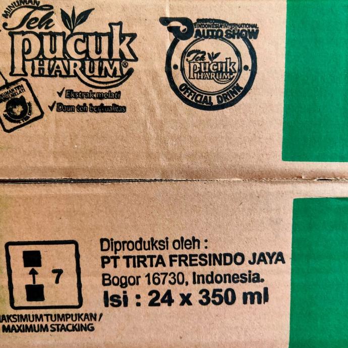 

teh pucuk harum 350ml/ Teh pucuk 350ml/teh pucuk/teh pucuk 1 dus uru01