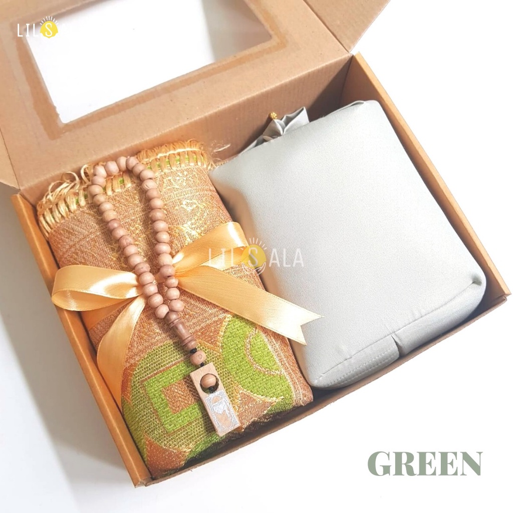 [BARKA] Hampers Idul Fitri Sajadah dan Mukena Travel Kanaya Seserahan Parcel Ramadhan Lebaran Kado Perempuan