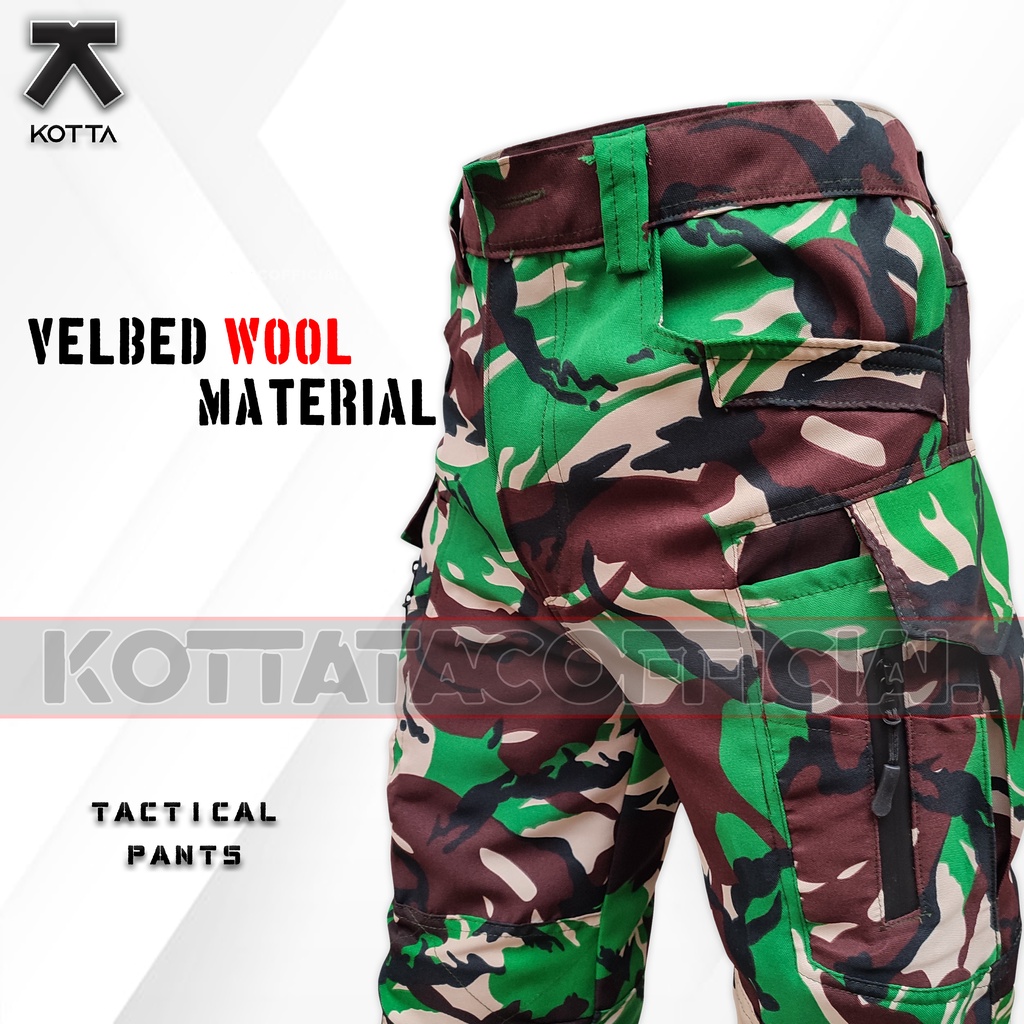 CELANA TACTICAL W-TAC VELBED LORENG MALVINAS WITEC WITEK PRIA PANJANG CELANA LORENG TNI CELANA PANJANG MALVINAS  CELANA TACTICAL LORENG MALVINAS