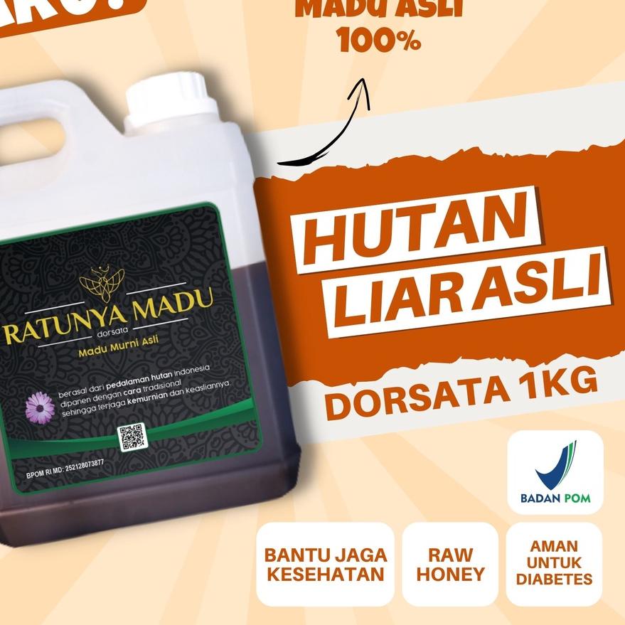 

♂ Asli 100% Tanpa Campuran Murni Original Hutan Liar Dorsata Natural Pure Honey ♫