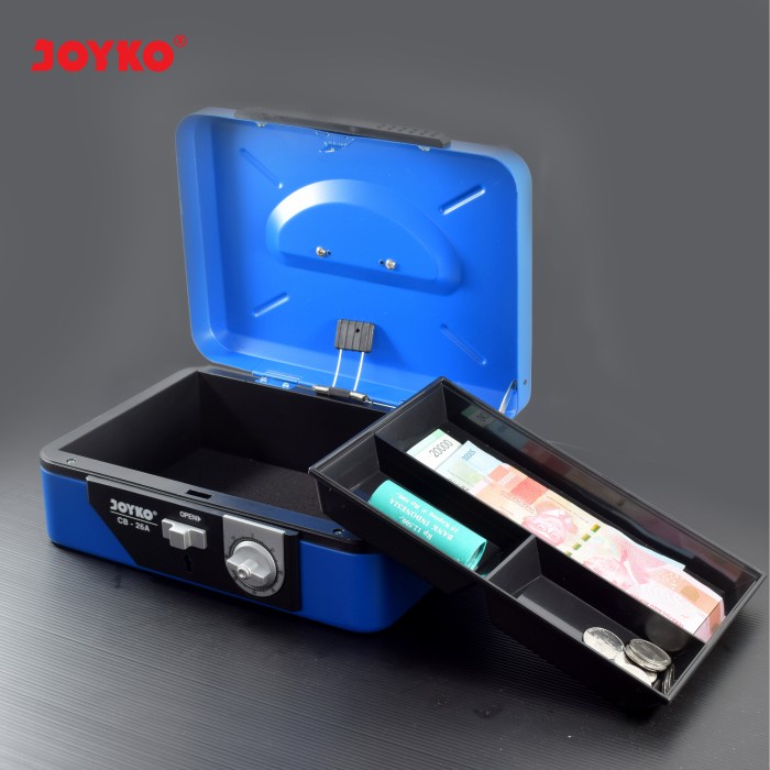 Brankas Joyko Cash Box Mini / Kotak Tempat Uang Brankas Joyko Kecil Cb-26A