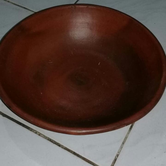 Terlaris Cobek Tanah Liat 40 Cm
