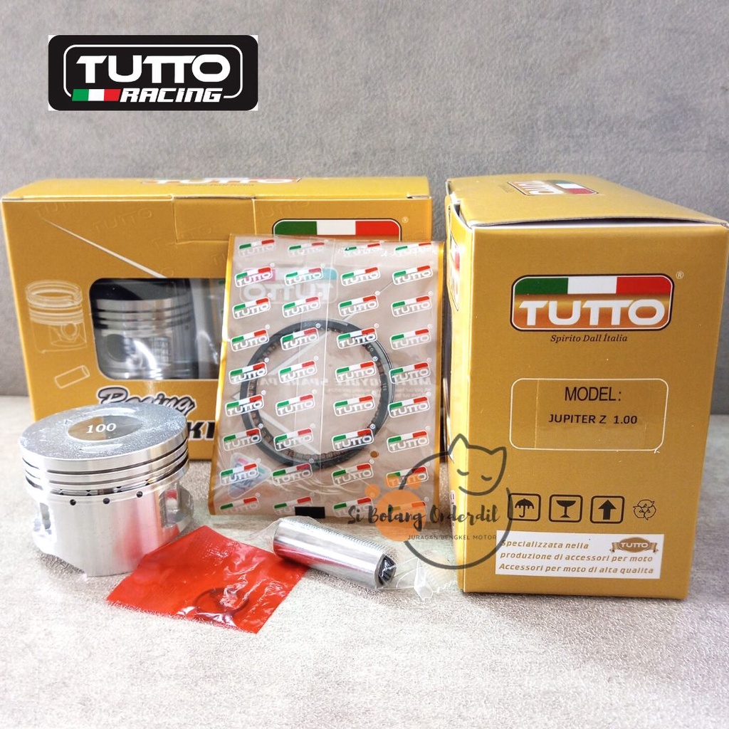 PISTON KIT JUPITER Z TUTTO OS STD / 0.25 / 0.50 / 0.75 / 1.00 SEHER SET JUPITER Z/VEGA R NEW PREMIUM TUTTO